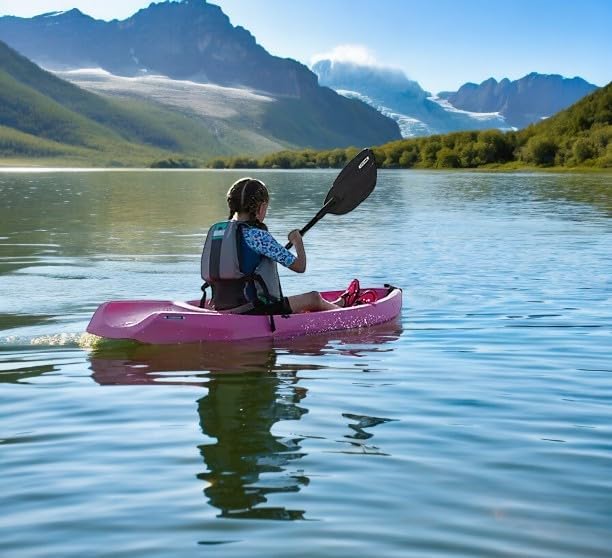 Generic Wave 6' Youth Kayak With Paddle - 6' Youth Wave Kayak