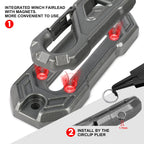 Electric Towing Winch 13500 lb Load Capacity