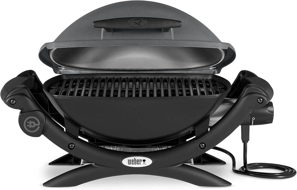 Weber Q1400 Electric Grill, Dark Gray, 2200 Watt