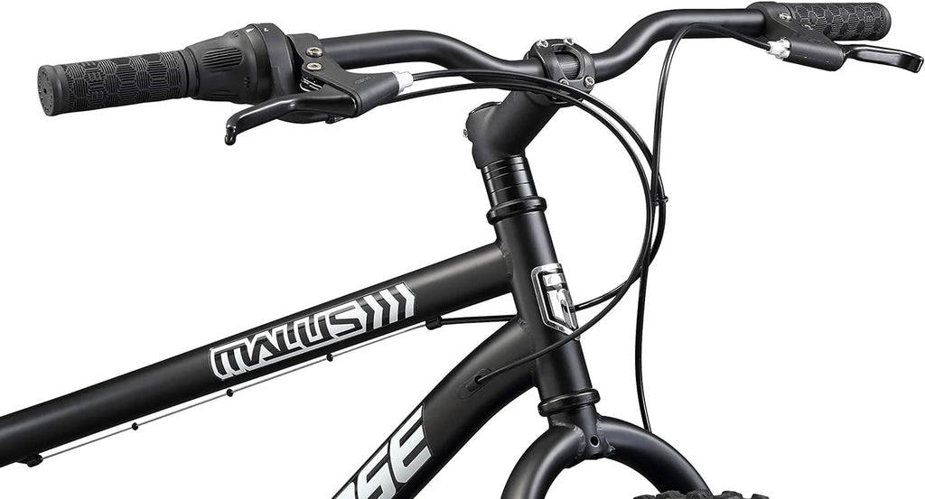 Mongoose Malus Adult Fat Tire Mountain Bike, 26-Inch Wheels, 4-Inch Tires, 7-Speed - R5714C