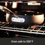 Hard Anodized Nonstick Fry Pan Set, 8-Inch And 10-Inch, 2 Piece