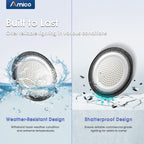 UFO LED High Bay Ceiling Lights 200-Watt, 10 Sets, 28,000 Lumens, 5000K, 5-Foot Cable
