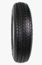 Trailer Tires On Rims ST205/75D15 Load Range C 5 Hole White Spoke - 2-Pack