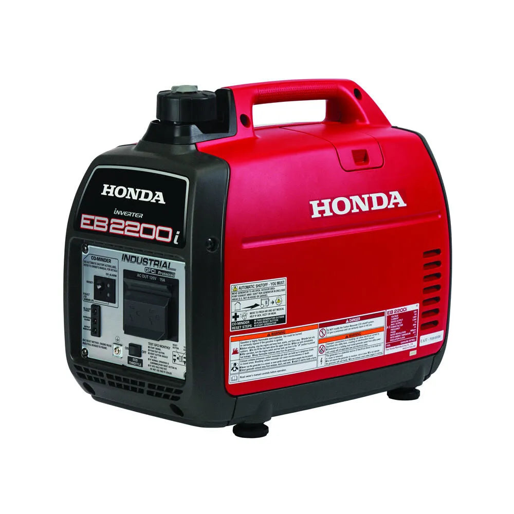 Honda Gas Industrial Generator 121cc 2200W With CO Minder - EB2200ITAN