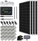 Renogy 400W 12V Solar Power System, 4 x 100W Panels, 40A MPPT Controller - BT-1