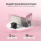 BougeRV 23 Quart Portable Car Refrigerator Freezer, Grey, 12/24V DC - CR22