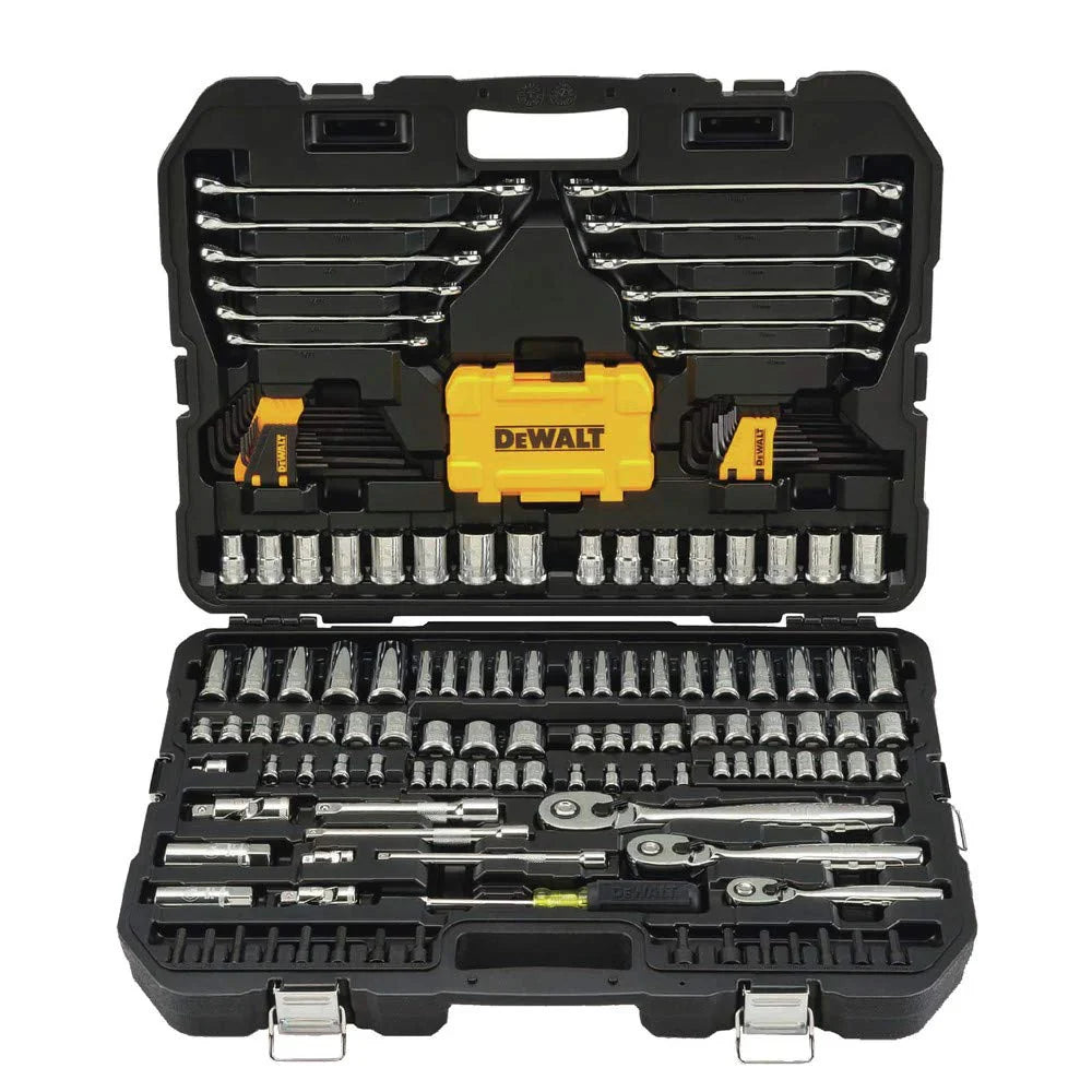 Mechanics Tool Kit And Socket Set, 168-Piece