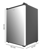 Bolero CoolMarket Mini Refrigerator 133 L Inox - TT