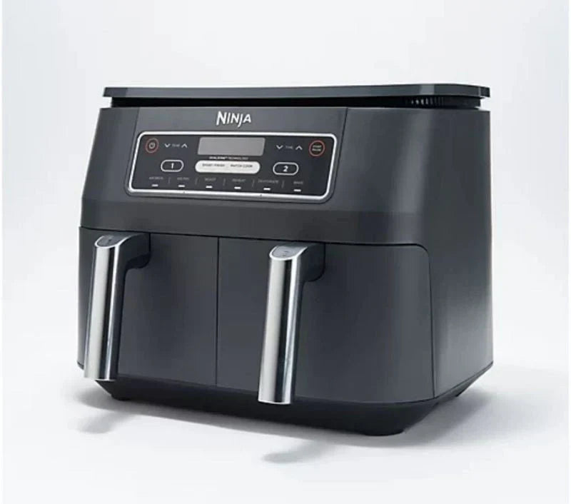 8-Quart 6-in-1 Dual Zone Air Fryer With Broil Rack