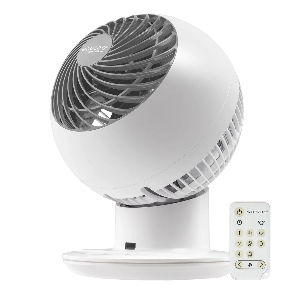 Woozoo Globe Fan, 5 Speeds, 8.27 in. x 8.27 in. x 11.42 in.