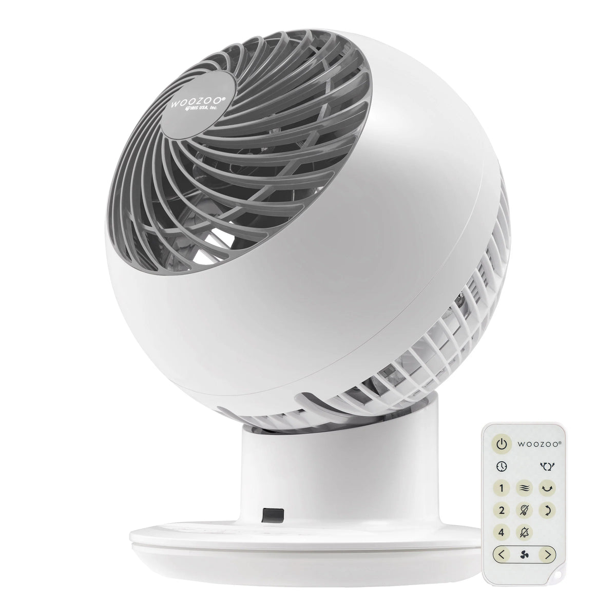 Woozoo Globe Fan, 5 Speeds, 8.27 in. x 8.27 in. x 11.42 in.