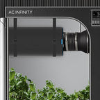 AC Infinity Air Carbon Filter 12in Duct Opening, 28in Length - Australian Virgin Charcoal