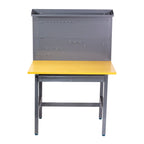 Tool Storage Workbench With Drawer, Pegboard and 12 Hooks