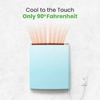 Envi Plug-In Electric Panel Wall Heater, Luxury White, 500 Watts, 2.25in D x 19.25in W x 22.28in H - LE5012P