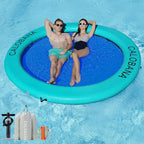 Inflatable Floating Ring Hammock And River Tube - 6-Circle, 8-Circle, 10-Circle Or 3-6-Circle