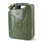 Wavian Jerry Can With Spout 5.3 Gallon 20 Liter Green - 3008-WAV-OB