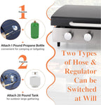 Sophia & William 4-Burner Propane Gas Grill, 542 Sq. In., Silver - E02GR001