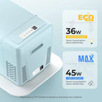 BougeRV 23 Quart Portable Car Refrigerator Freezer, Grey, 12/24V DC - CR22