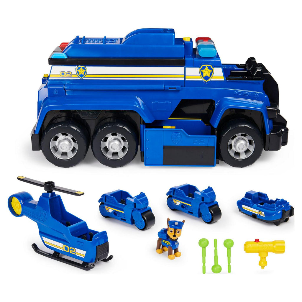 PAW Patrol Chase's 5-in-1 Ultimate Cruiser With Lights And Sounds - 6058318