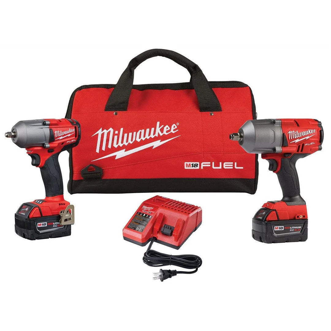 M18 Auto Kit - 1/2 in Impact Wrench And 3/8 in Impact Wrench