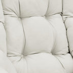Living and More High Back Fabric Lazy Chair