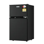 Devanti Bar Fridge Mini Freezer Refrigerator, 80L, Black