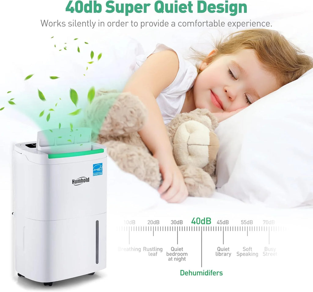 HUMHOLD Portable Air Conditioner, 14000 BTU, White - HDPAC-10-A1