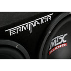 MTX Dual Loaded Subwoofer Enclosures, 12 Inch, 2000 Watt Max, 4 Pack - TNE212DV
