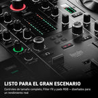 Hercules 2-Deck USB DJ Controller for Serato DJ Lite and DJUCED - DJControl Inpulse 500