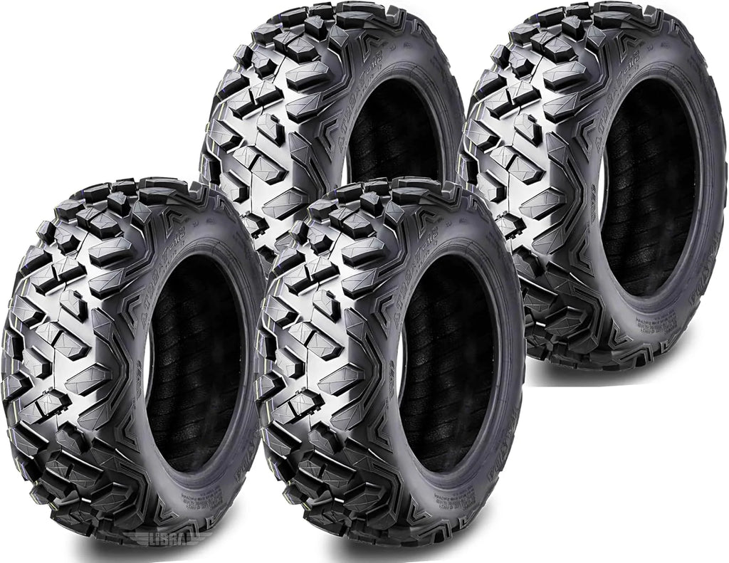 WANDA ATV/UTV Tire Set, 27x9-14 Front And 27x11-14 Rear, 6PR - P350-10385/10386 ATV27S4P350