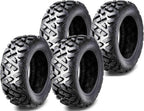 WANDA ATV/UTV Tire Set, 27x9-14 Front And 27x11-14 Rear, 6PR - P350-10385/10386 ATV27S4P350