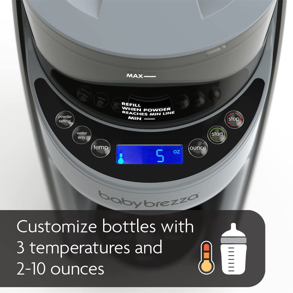 Baby Brezza Automatic Warm Formula Maker, BPA-Free, White - FRP0046COM