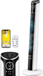 Yoer Tower Fan With Ionizer, 29 dB, 10 m Range, 12 Speeds, 90 Degree Oscillation - Verto