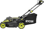 Ryobi 20 in 40-Volt Brushless Cordless Self-Propelled Lawn Mower With 5.0 Ah Battery And Charger - RY40190