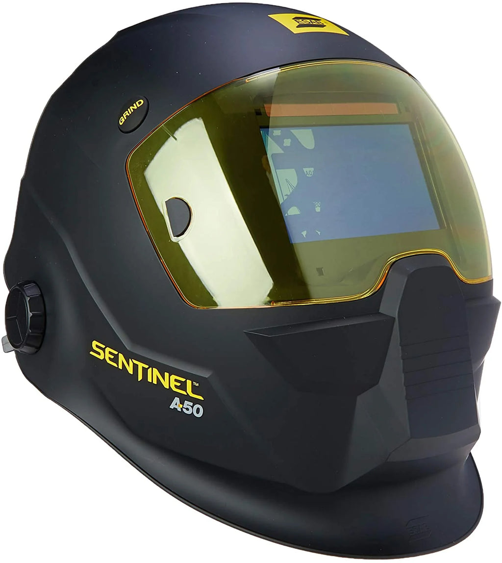 ESAB Welding Helmet Black 3.93 x 2.36 in Viewing Area - A50
