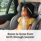 Chicco OneFit ClearTex All-in-One Car Seat, 5-100 lbs, Slate - 00079741040070