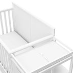 Graco Hadley 5-in-1 Convertible Crib And Changer With Drawer, White - 04586-701