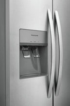 Frigidaire Side-by-Side Refrigerator, 36 inch Wide, 22.30 Cu. Ft., Stainless Steel - Frsc2333a