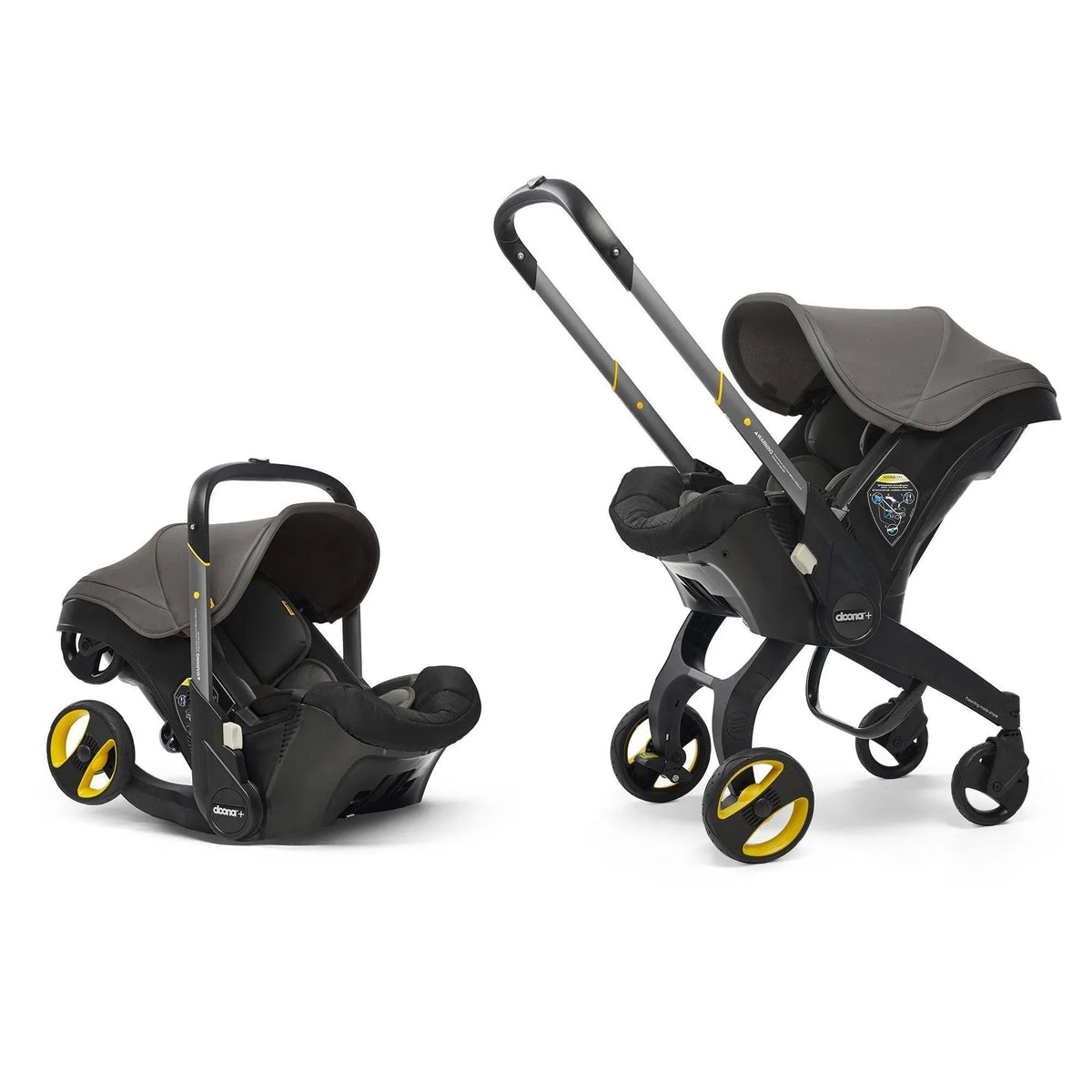 Doona Infant Car Seat & Stroller - Grey Hound