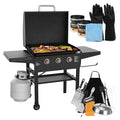28 Inch 3-Burner Outdoor Griddle With Hood - 2080
