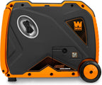 WEN Dual Fuel RV-Ready Portable Inverter Generator, 6800W, Orange - DF680iX