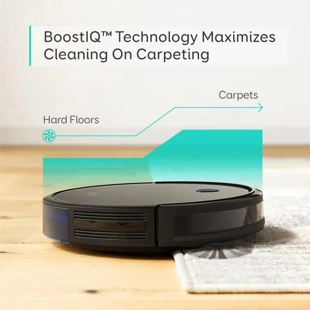 eufy Robot Vacuum With Self-Emptying Station, 4000 Pa Suction, 2.85-Inch Body - C10