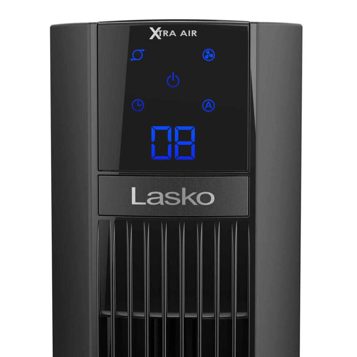 Lasko Xtra Air 48 inch 4-Speed Oscillating Remote Controlled Tower Fan, Black - T48336