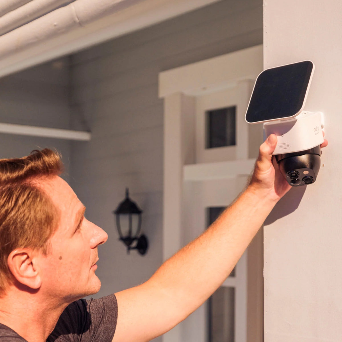 eufy Security SoloCam S340 Outdoor Wireless 3k Security Camera With Dual Lens - White