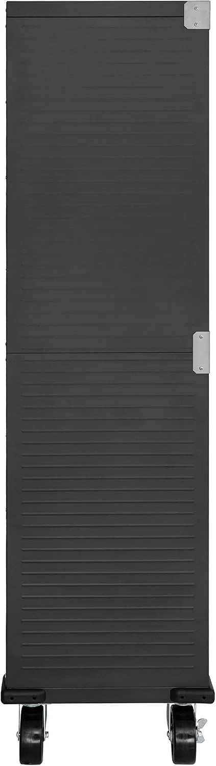 Seville Classics Steel Storage Cabinet, 36 inch W x 18 inch D x 72 inch H - UltraHD