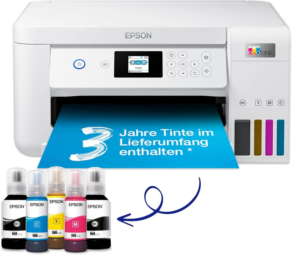Epson EcoTank A4 Wireless All-In-One Ink Tank Printer - ET-2826
