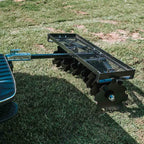 Titan Distributors Inc. 4-Ft Notched Disc Harrow Attachment Pull Behind for ATV and UTV - NO250072