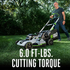 EGO Power+ 21-Inch 56-Volt Lithium-Ion Self-Propelled Cordless Lawn Mower With 2 4.0Ah Batteries And Rapid Charger - LM2102SP-A