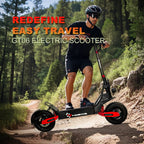Off Road Electric Scooter For Adults, 1200W, 11 in Tires, 330 lb Load - GT06