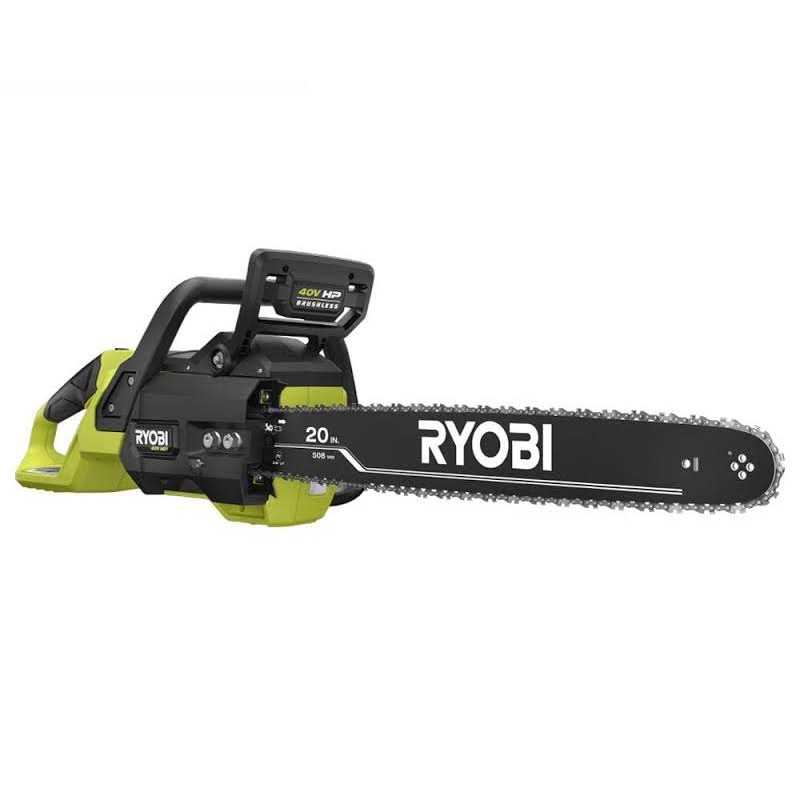 RYOBI 40V HP Brushless 20 in Battery Chainsaw